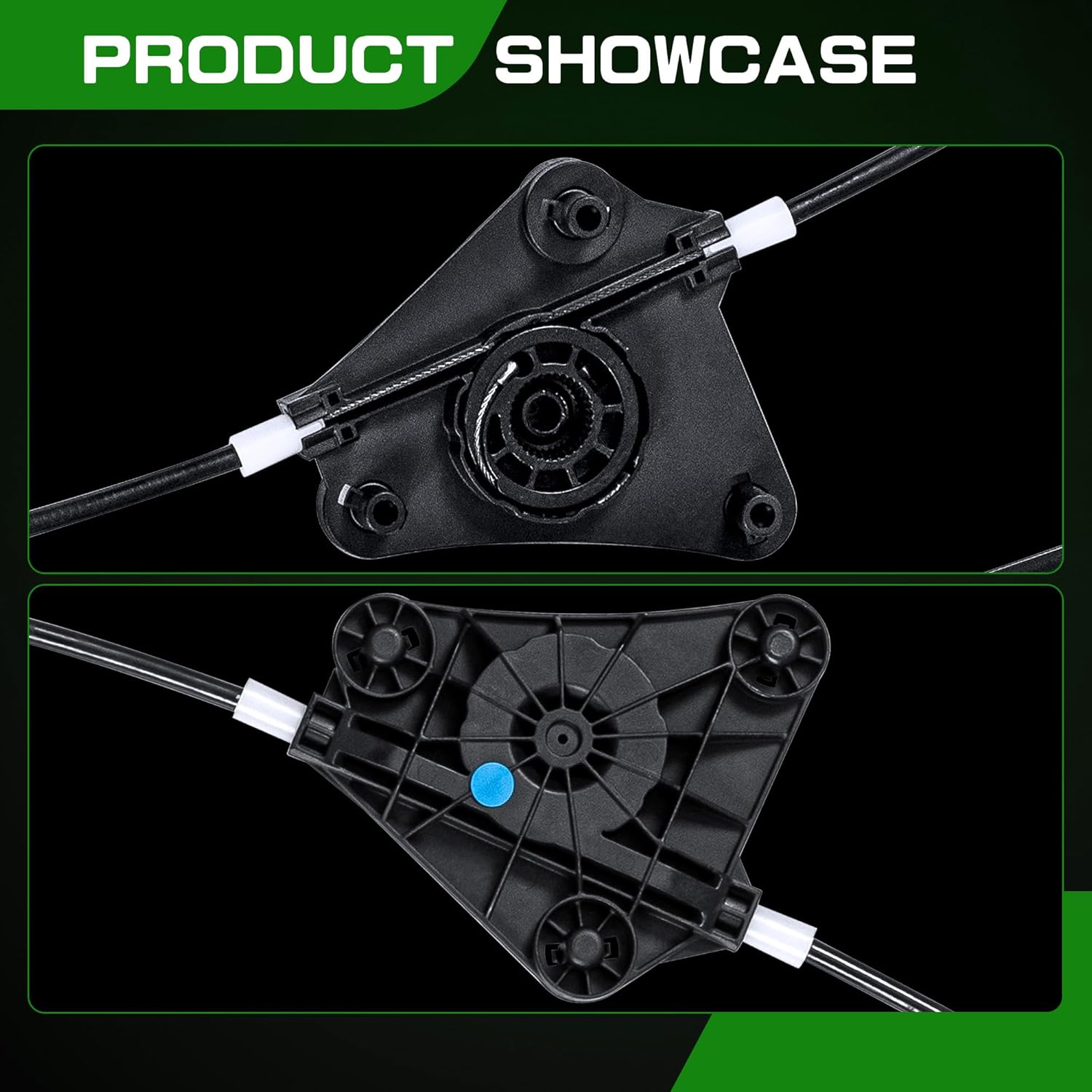 Power Window Regulator Compatible with Volkswagen Jetta 2011 2012 2013 2014 2015 2016 2017 2018 Front Passenger Side Replace # 5C6837462L 740-967