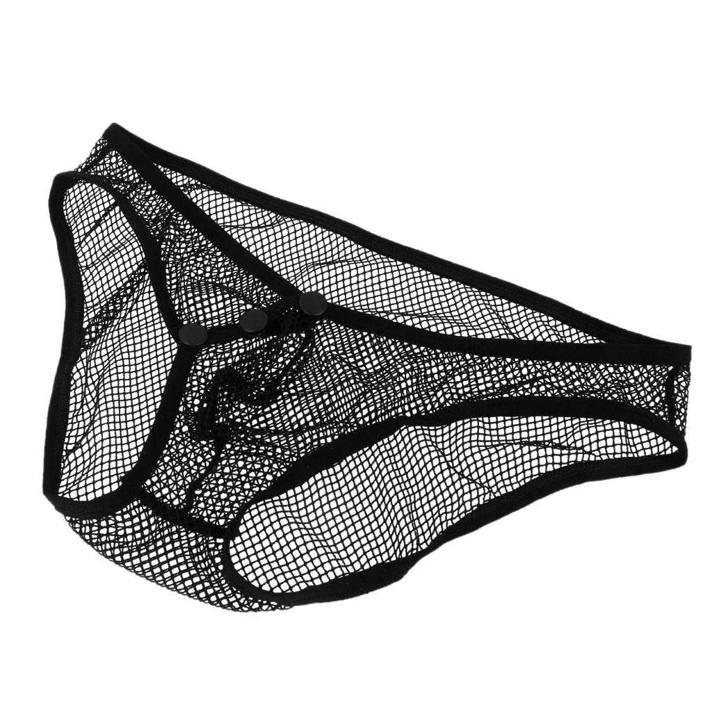 y Men Big Mesh Net Underwear See Through Sheer XL Blk|Clothing Shoes & Accessories | Underwear|0-image-9