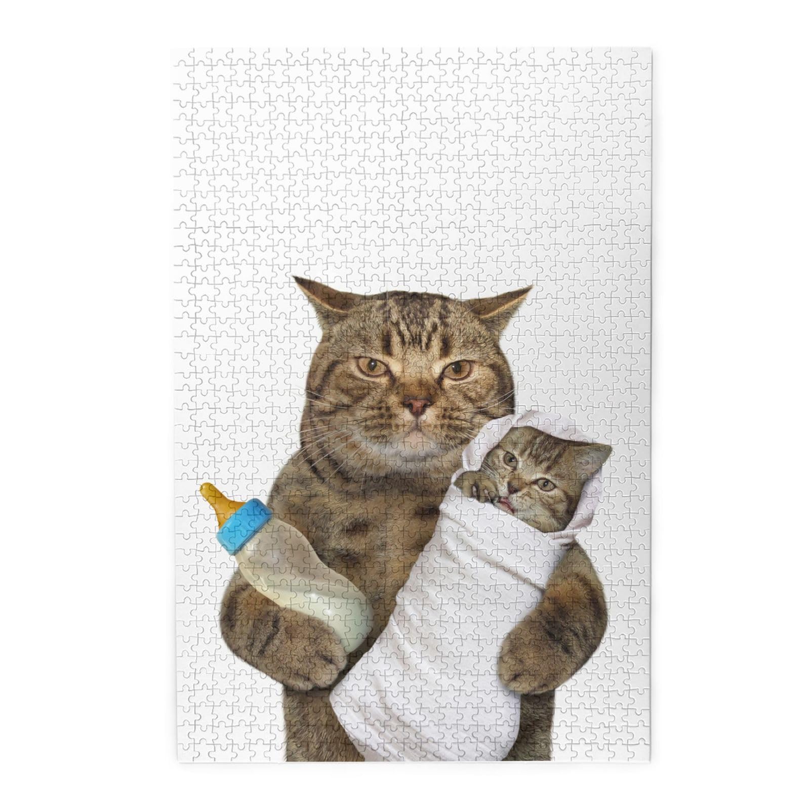 猫の親子　猫の親子の絆を表現　本物　シルクスクリーン 猫の親子 猫の親子の絆を表現 本物 シルクスクリーン 猫の親子