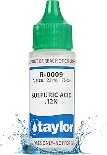 Taylor R-0009 Sulphuric Acid .12N (3/4 oz)