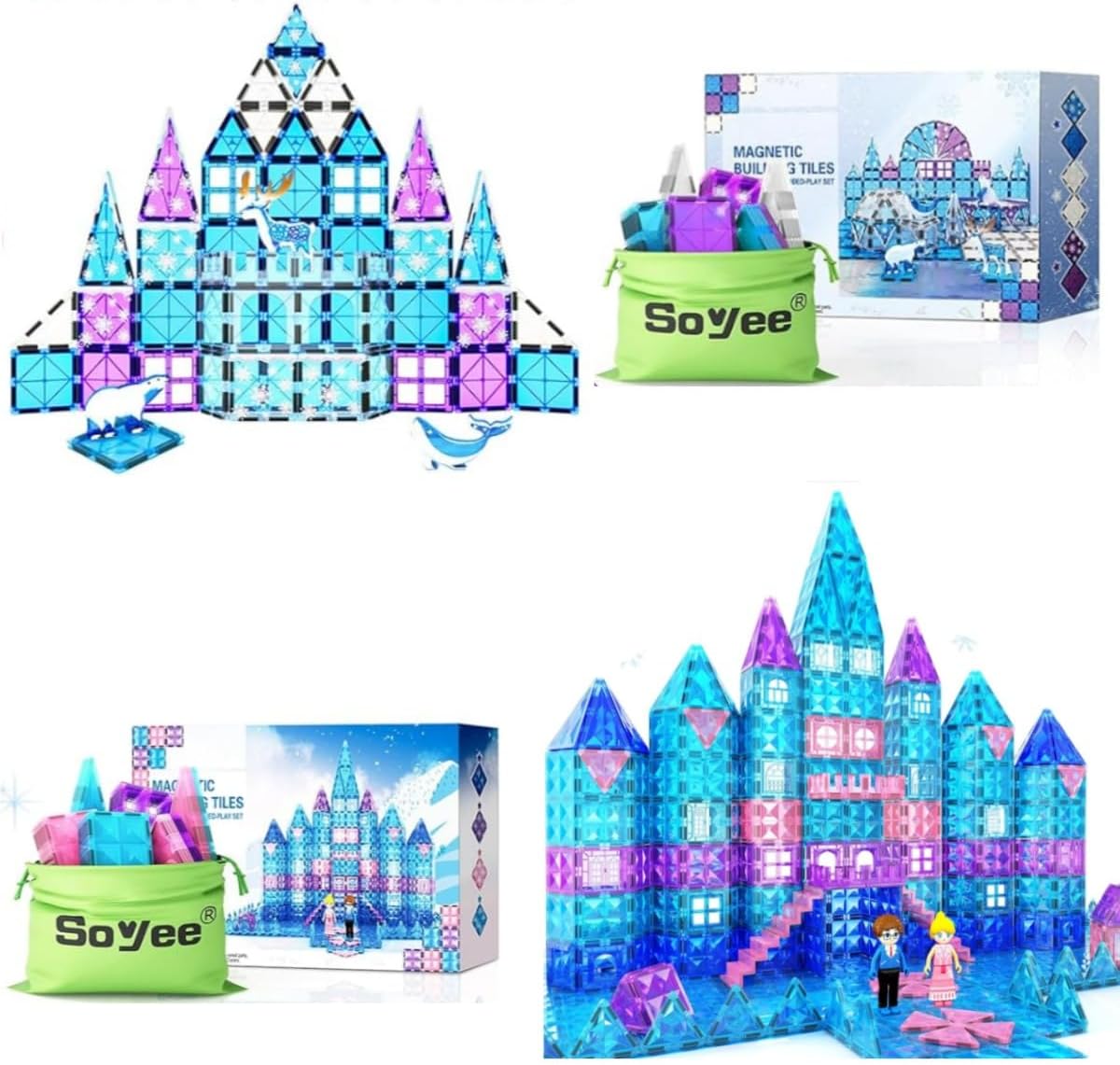 Tiles Wintry Prints&Frozen Toys for Girls