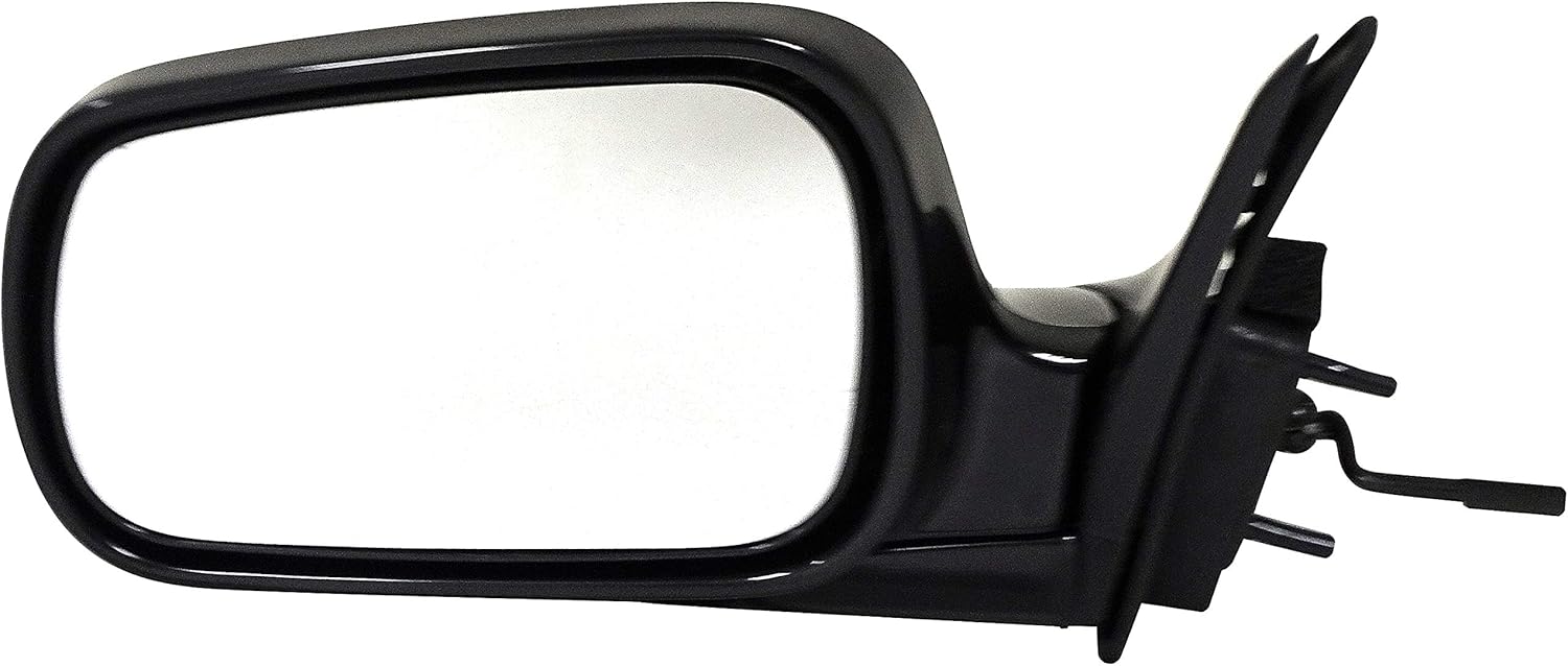 Dorman 955-416 Driver Side Manual Door Mirror - Folding Compatible with Select Honda Models, Black