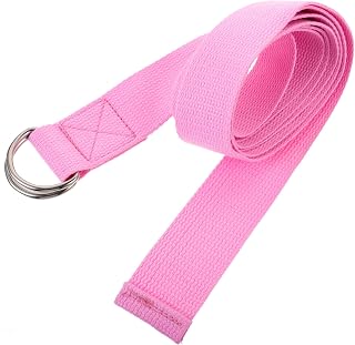 INOOMP 1 PC yoga stretch band the flex belt Athletic d ring yoga strap D ring belt for yoga exercise stretch bands Yoga Rope yoga exercise strap gym bands adjustable Stretch belt fitness