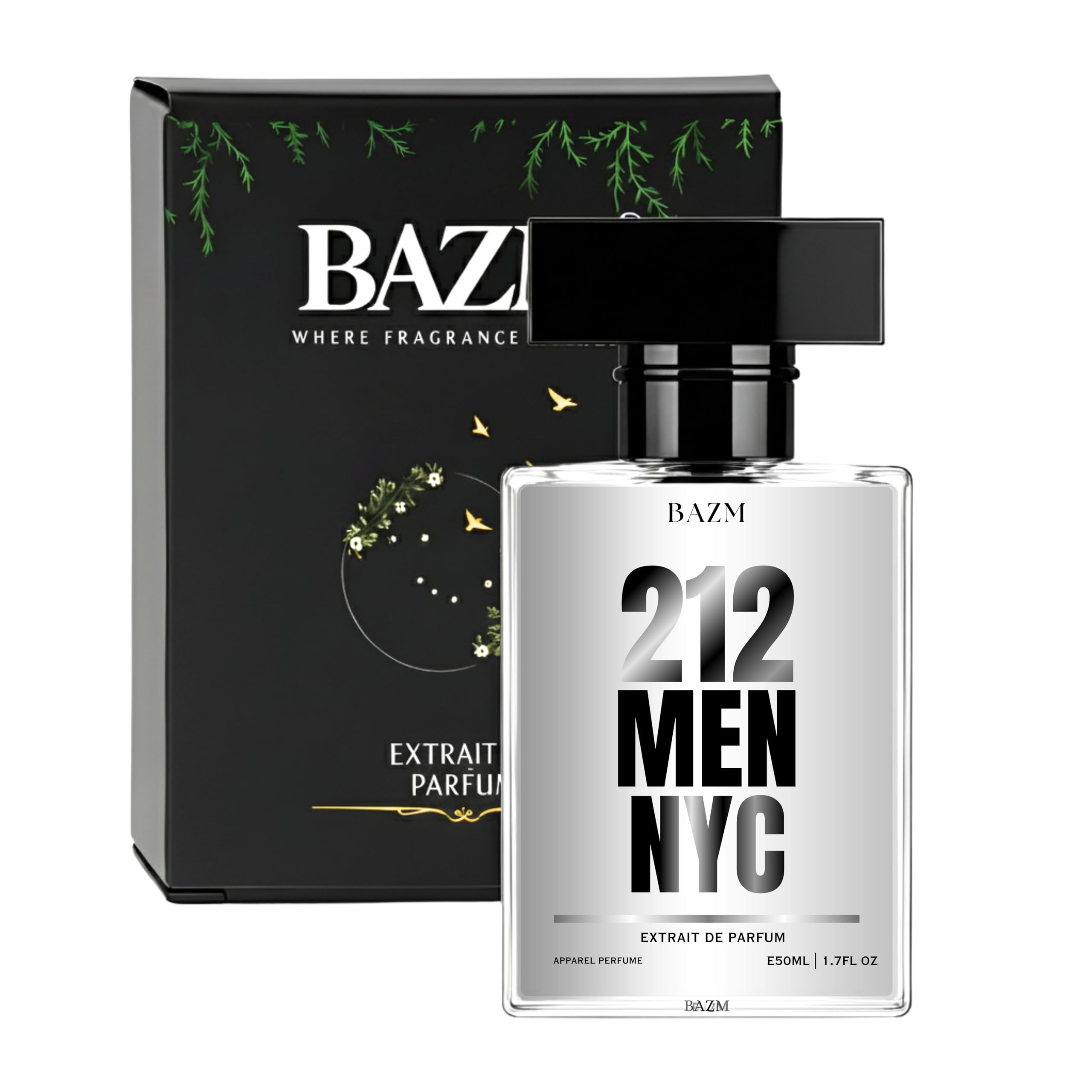 Buy 212 Men NYC Perfume, Extrait De Parfum – Long Lasting Fresh