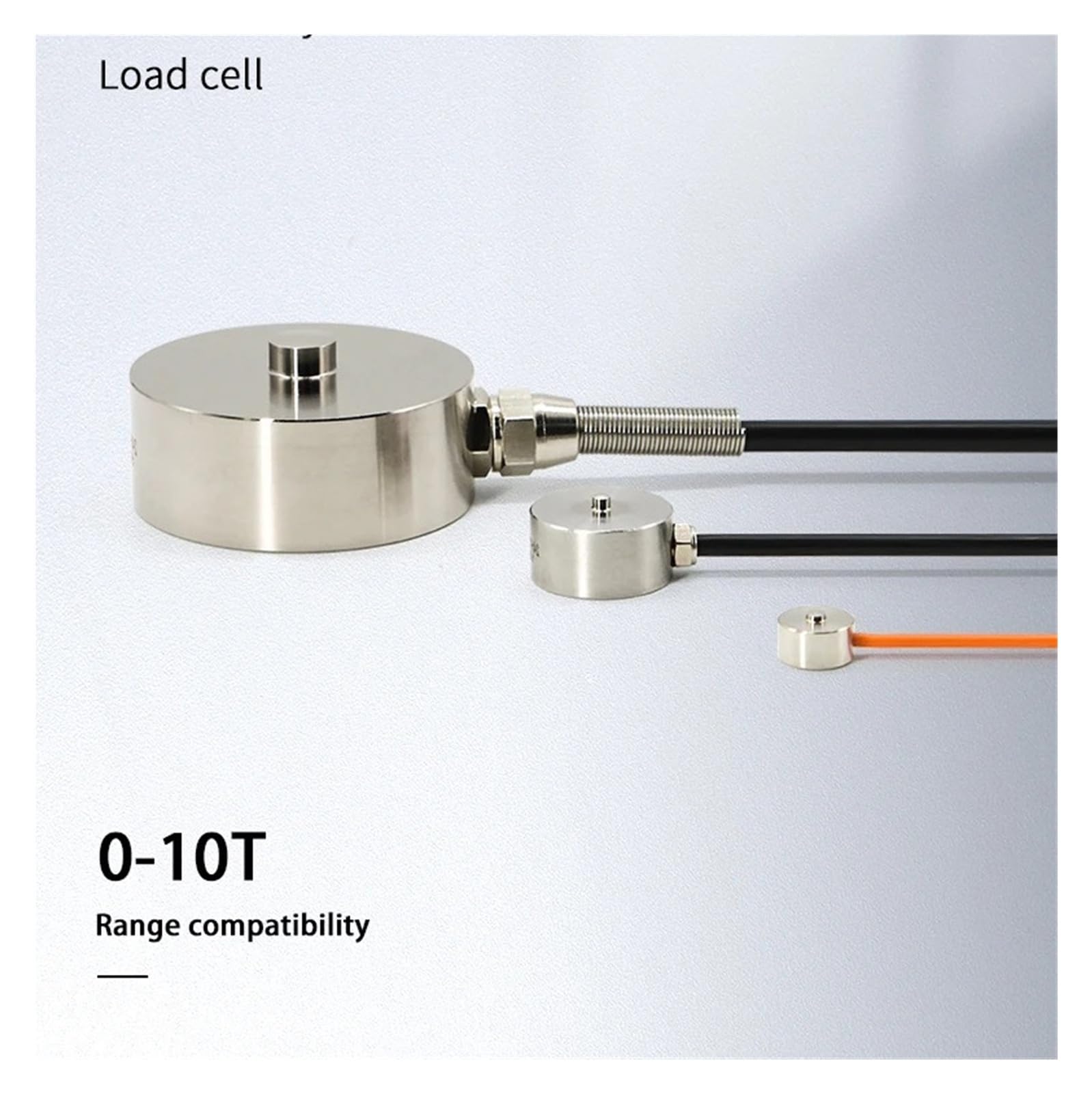 Cella di carico piana 30KG-10T con indicatore digitale Display Test di tensione e pressione del peso della forza di compressione for bilancia Multi-applicazioni(200kg)