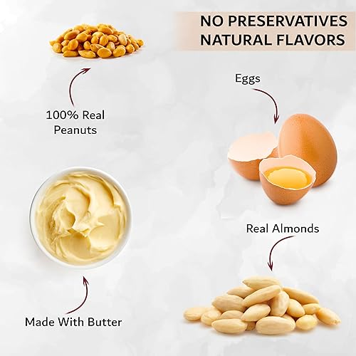 Miniatura 5 de Fresh Finest Bocadillos keto de mantequilla de maní  Deliciosos bocados keto sin azúcar  Bocados de mantequilla de maní sin gluten con 0.04 oz de