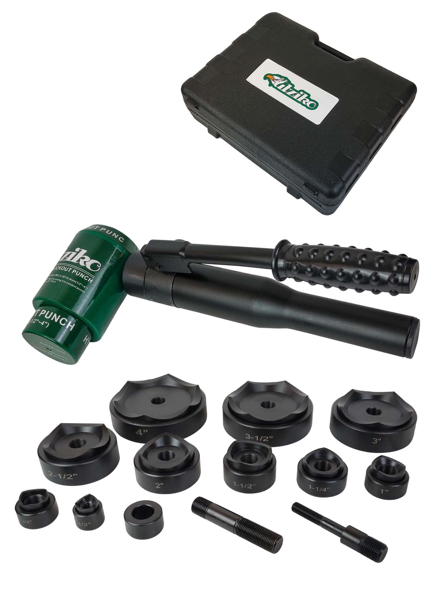 Buy UTZIKO Hydraulic Knockout Punch Electrical Conduit Hole Cutter Set