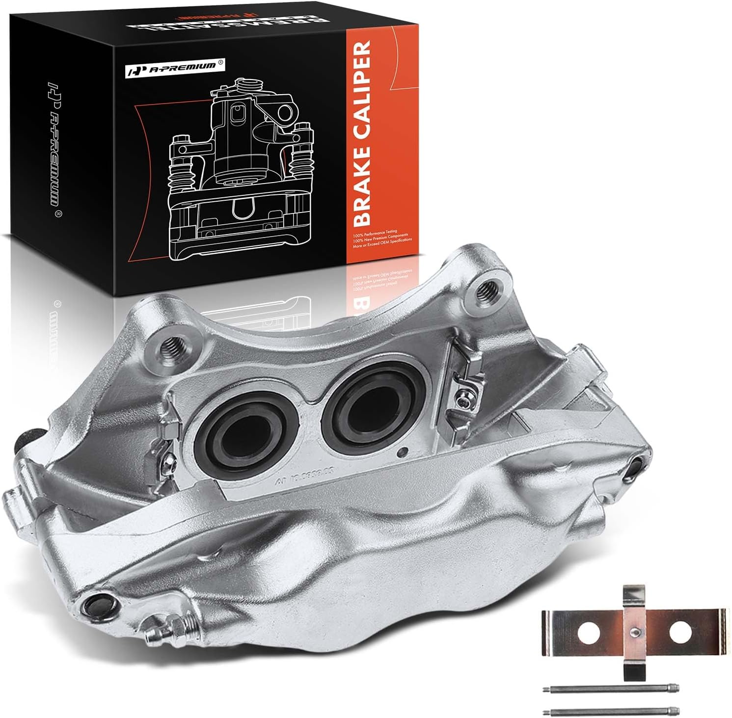 A-Premium Front Right Passenger Side Disc Brake Caliper Assembly Compatible with Select Volvo Models - S60 R 2004-2007, V70 R 2005-2007, 2.5L