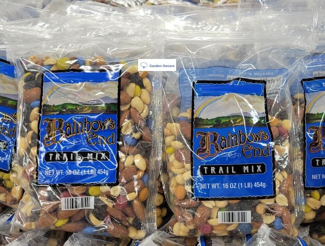 Trader Joe Rainbow’s End Trail Mix 16oz 454g (Two Bags)