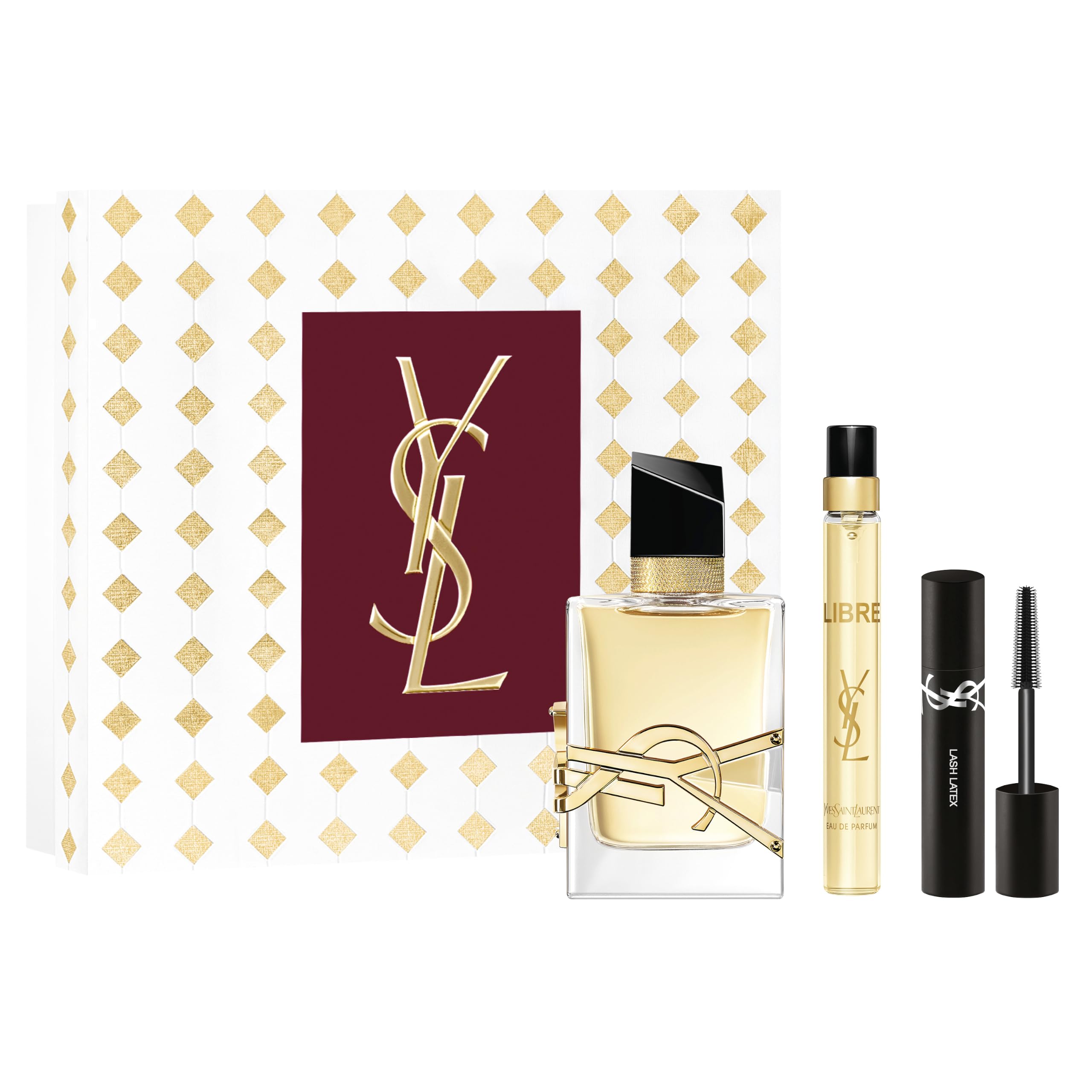 Yves Saint Laurent Libre Eau de Parfum 50ml Gift Set 2026 (Contains 50ml EDP, 10ml Travel Spray and Mascara)