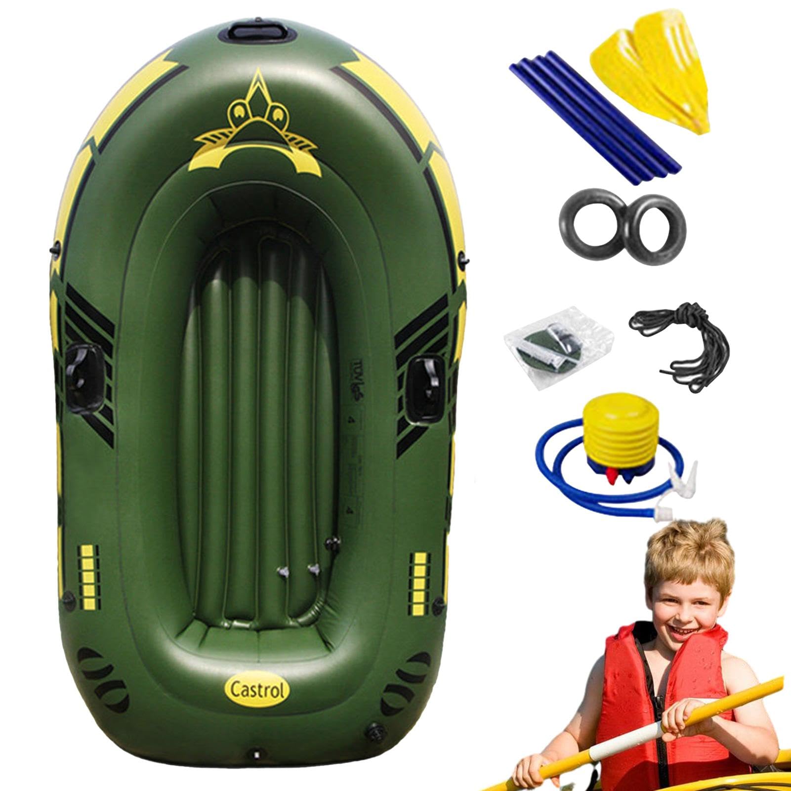 Aufblasbare Boote, 2/3 Personen, aufblasbares Boot, Raftingboot – Schwimmboot für Wassersport, 2 Personen/3 Personen, Tourenkajak, tragbares Boot, aufblasbares Boot, PVC-Challenger-Schlauchboot