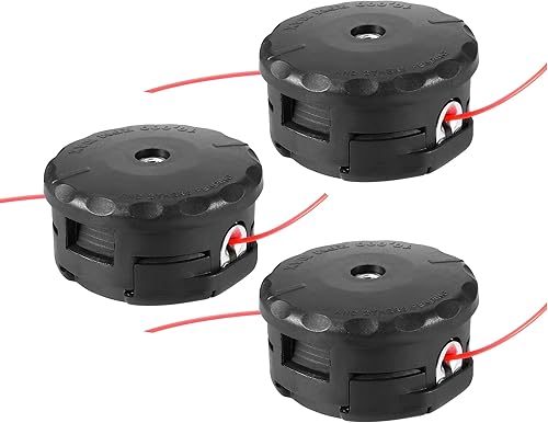 Cabezal recortador para Echo Speed Feed 400 Weed Eater, SRM 225 reemplazo de cabeza, apto para SRM-230 SRM-225 SRM-210 Echo Weed Eater PAS210 PAS211