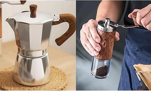 Molinillo de café para cafetera de café para capuchino o café con leche