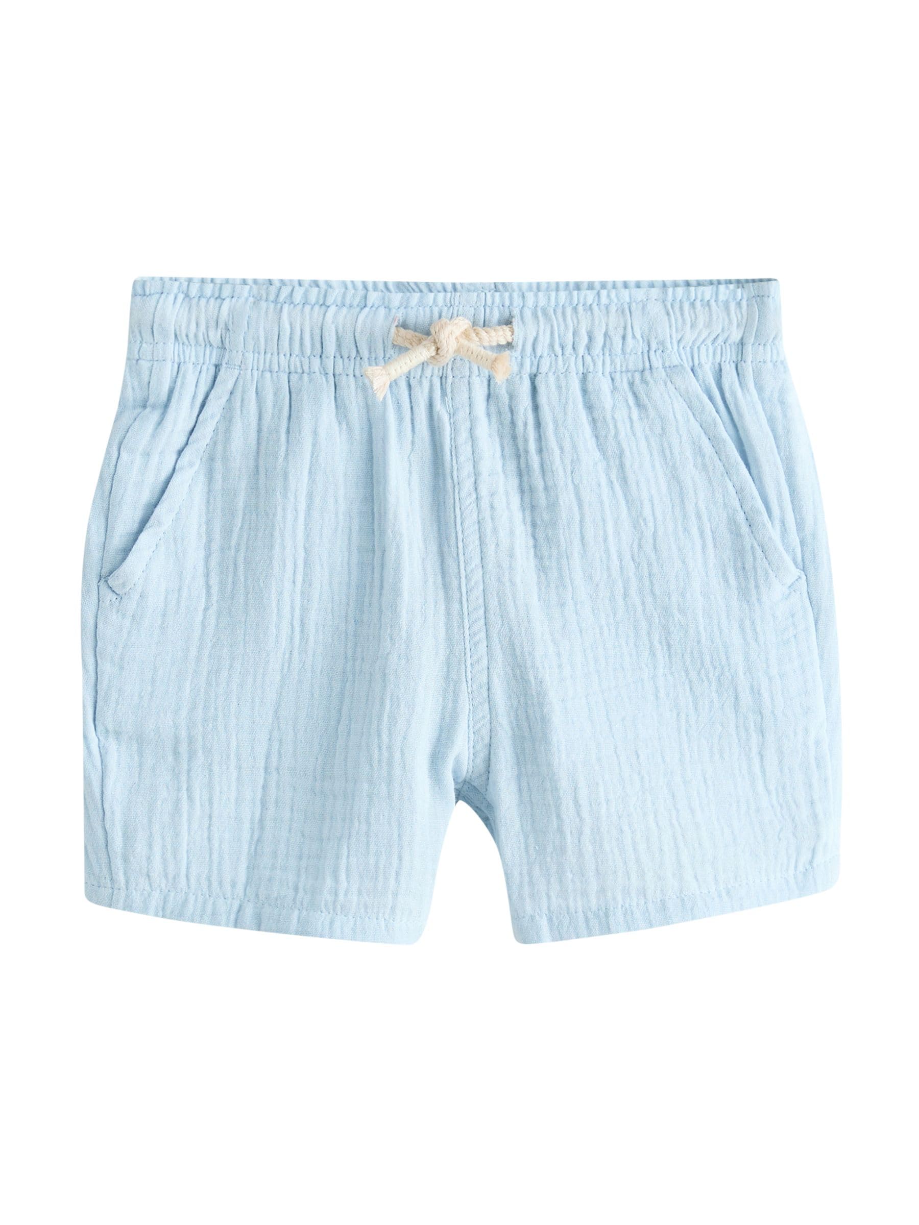 NEXT Niños Pack de 3 Pantalones Cortos sin Cierre de Textura Suave