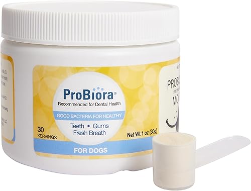 ProBioraPet Probiótico para el cuidado bucal para perros y gatos apoya dientes y encías saludables y refresca el aliento mezcla patentada de