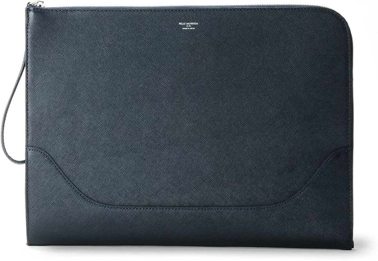 Amazon | [ペッレモルビダ] クラッチバッグ レザー NAVY | PELLE