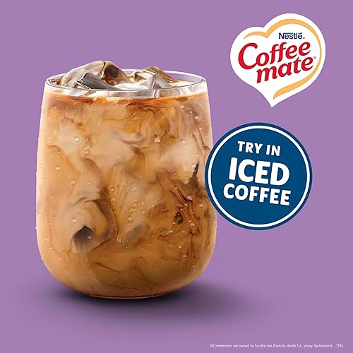 Vista 39 de Nestle Coffee-mate Crema de café, vainilla caramelo, crema líquida