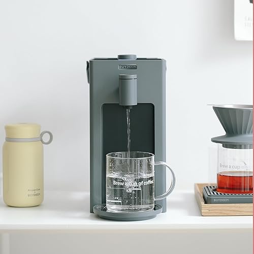 Miniatura 9 de BUYDEEM S9013 Dispensador de agua caliente instantáneo, caldera de agua para encimera y calentador para té, café y fórmula para bebés, 8