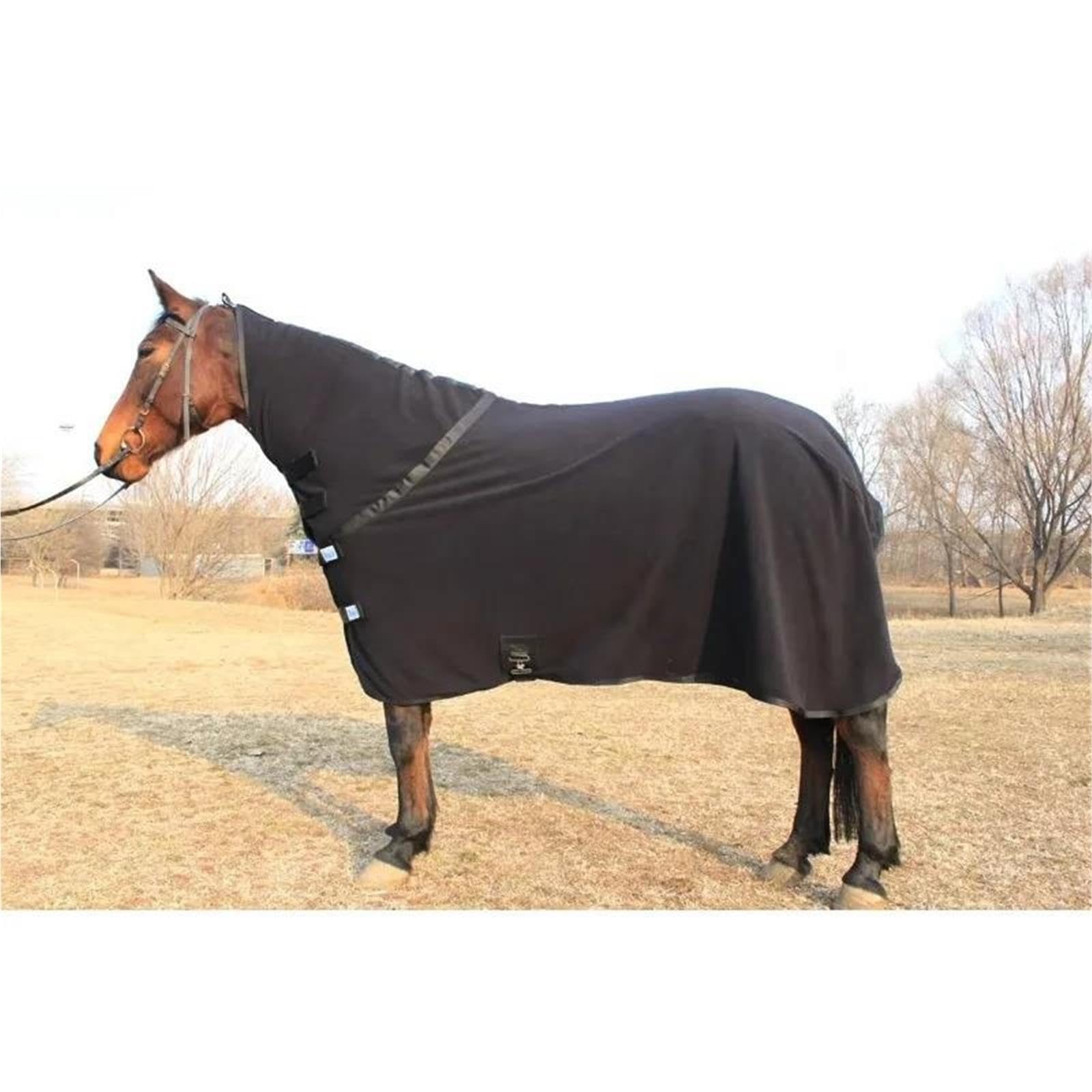 Coperta for Cavallo In Pile Polare Impermeabile | Design del contorno ideale for spettacoli e cure quotidiane nella stalla. Comodo dispositivo di raffreddamento