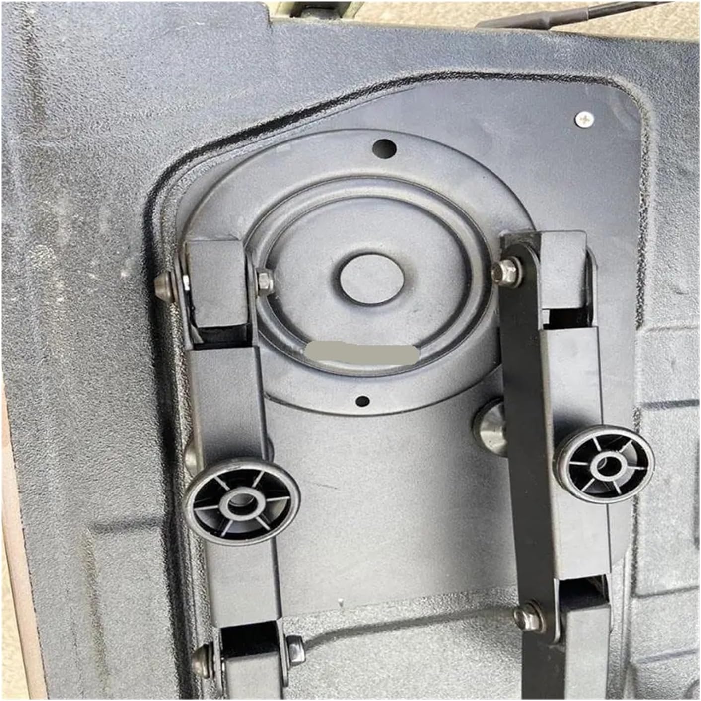 Universal Tailgate Ladder Compatible for Pickup Truck Car Rear Door Ladder Protective Frame Tailgate Folding Ladder Auxiliary Ladder