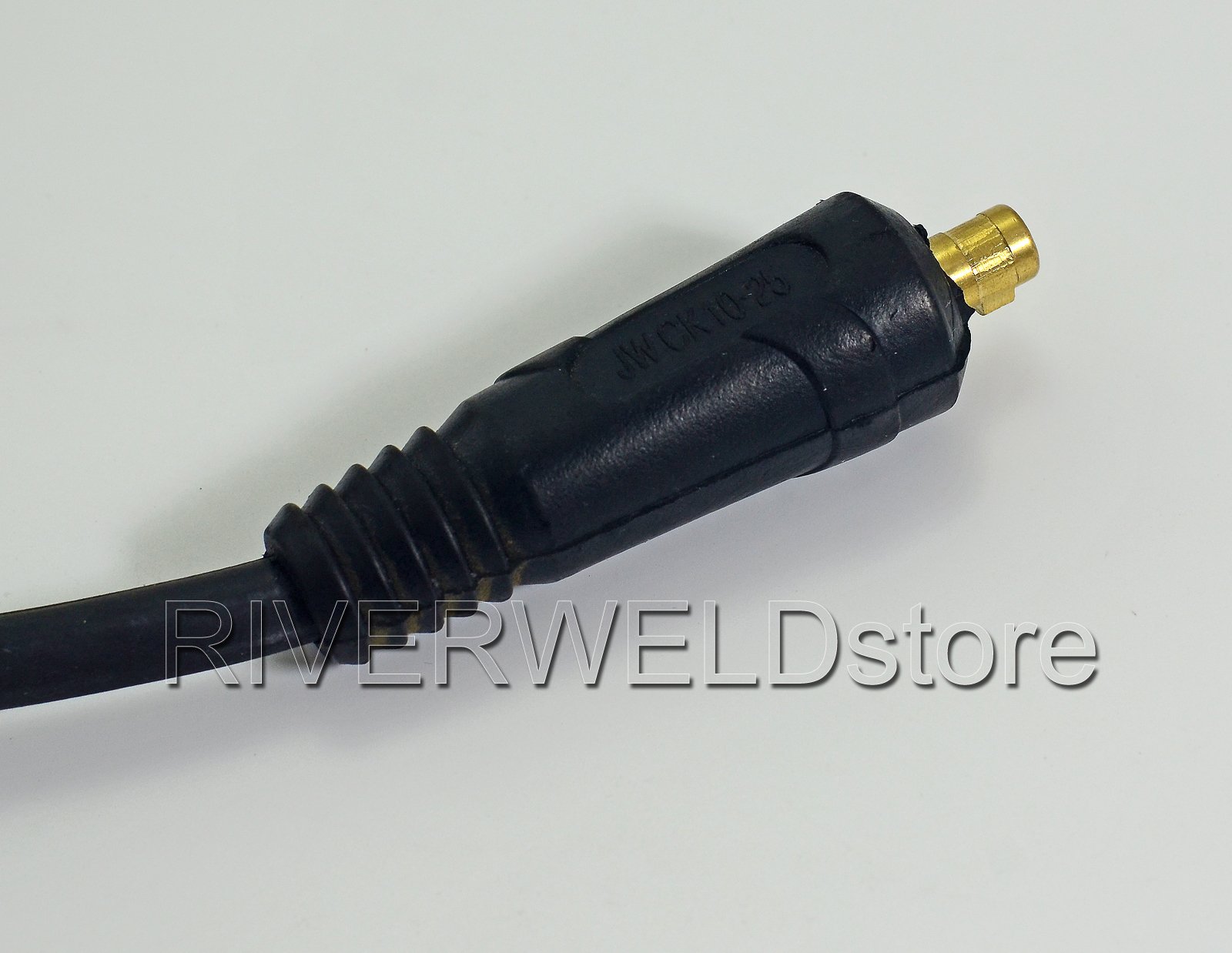 RIVERWELD 200A Sujete la pinza de tierra + 10-25mm2 enchufe + 3 metros de plomo 16mm2 Wire Fit MMA ARC
