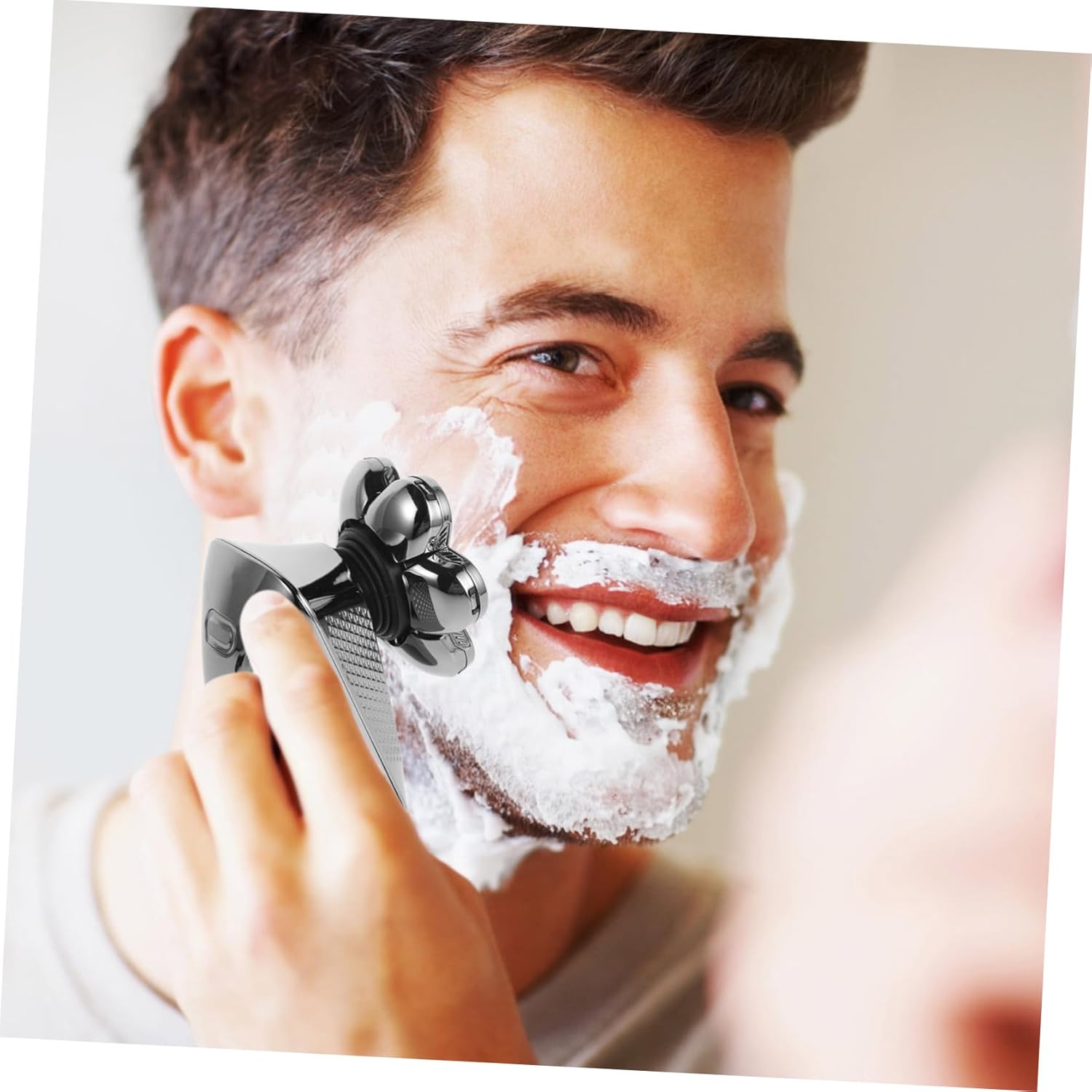 1set Electric for Men Electric Shaver Floating Blades USB Rechargeable Trimmer for Home Use Digital Display Face Shaver Multi-Functional Grooming Kit