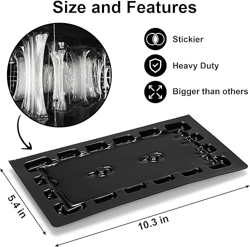 Miniatura 3 de Paquete de 16 trampas adhesivas para ratones, trampas resistentes para ratas en el hogar, interiores y exteriores, trampas de pegamento para