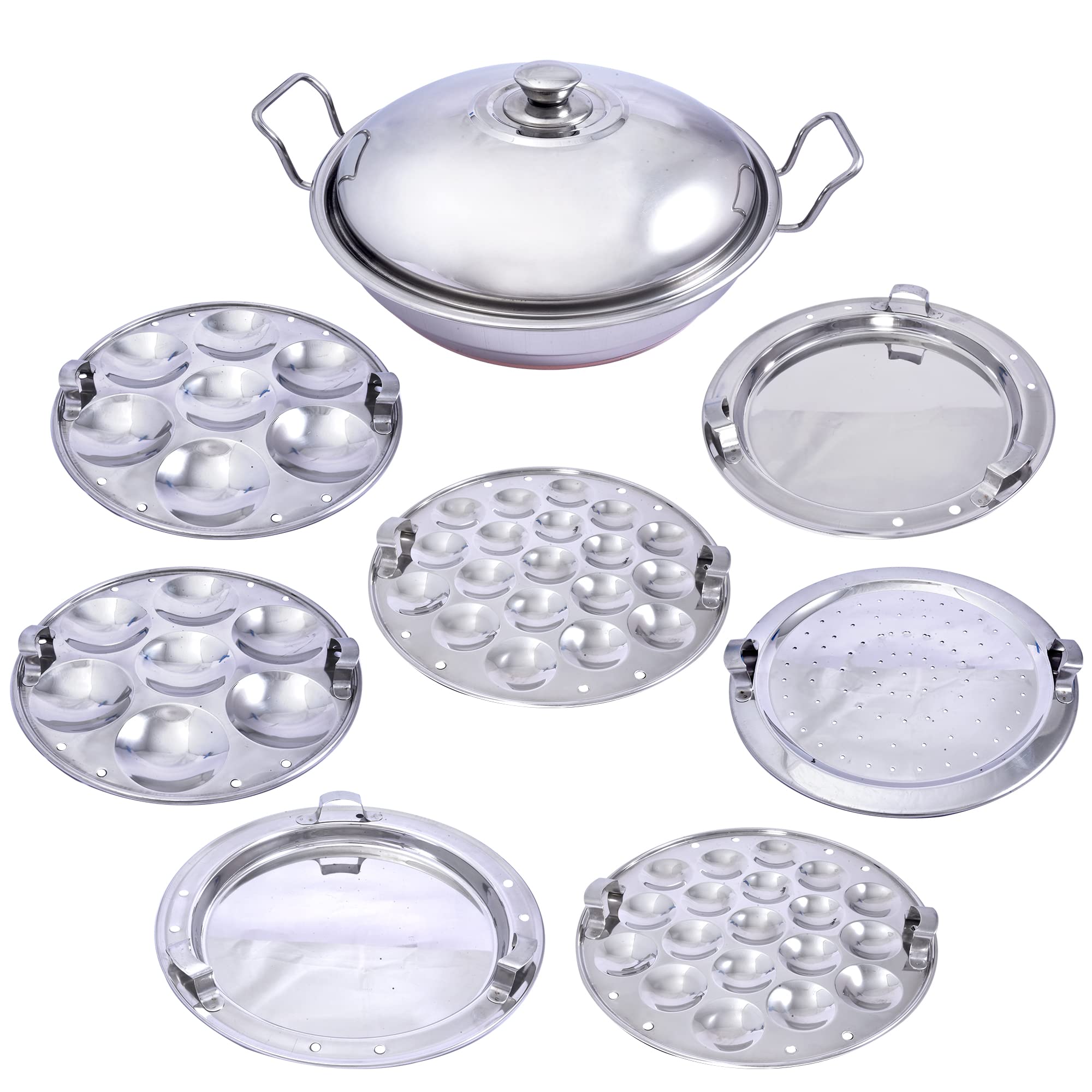 Buy KSJONE AllinOne Big Size Stainless Steel Idli Cooker Multi