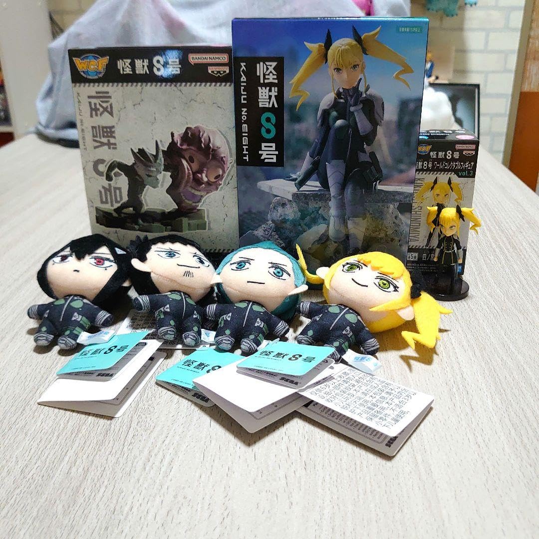 プライズフィギュア　まとめ売り　怪獣８号 Amazon.co.jp: 未使用 最新含む プライズフィギュア他 怪獣8号