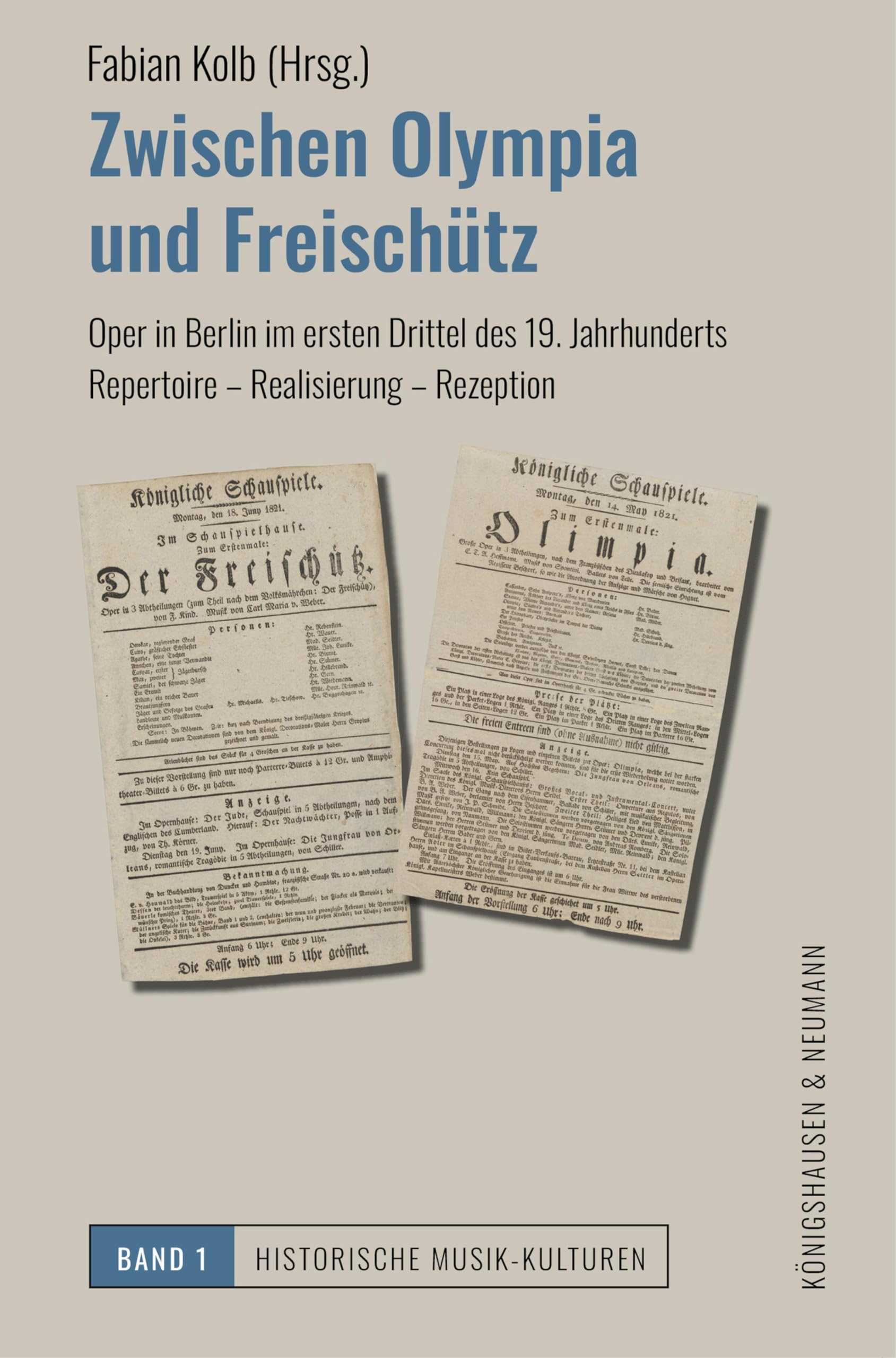 Opéra Berlin XIXe siècle repertoire et reception livre Histoire de la musique allemande