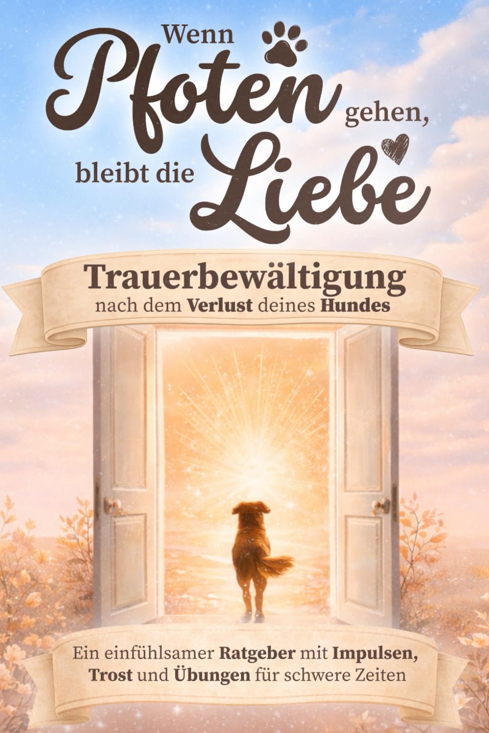 Wenn Pfoten gehen, bleibt die Liebe I Trauerbewältigung nach dem Verlust deines Hundes – Ein einfühlsamer Ratgeber mit Impulsen, Trost und Übungen für schwere Zeiten