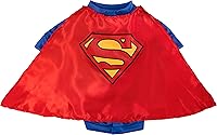 Vista 6 de Disfraz de Superman para perros grandes, XXXL, Azul