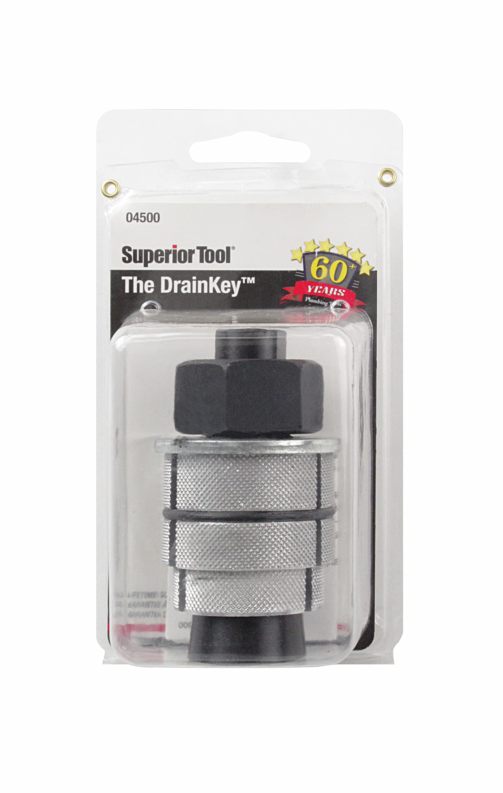Superior Tool 04500 Llave de drenaje para desbloqueo e instalación de desagües