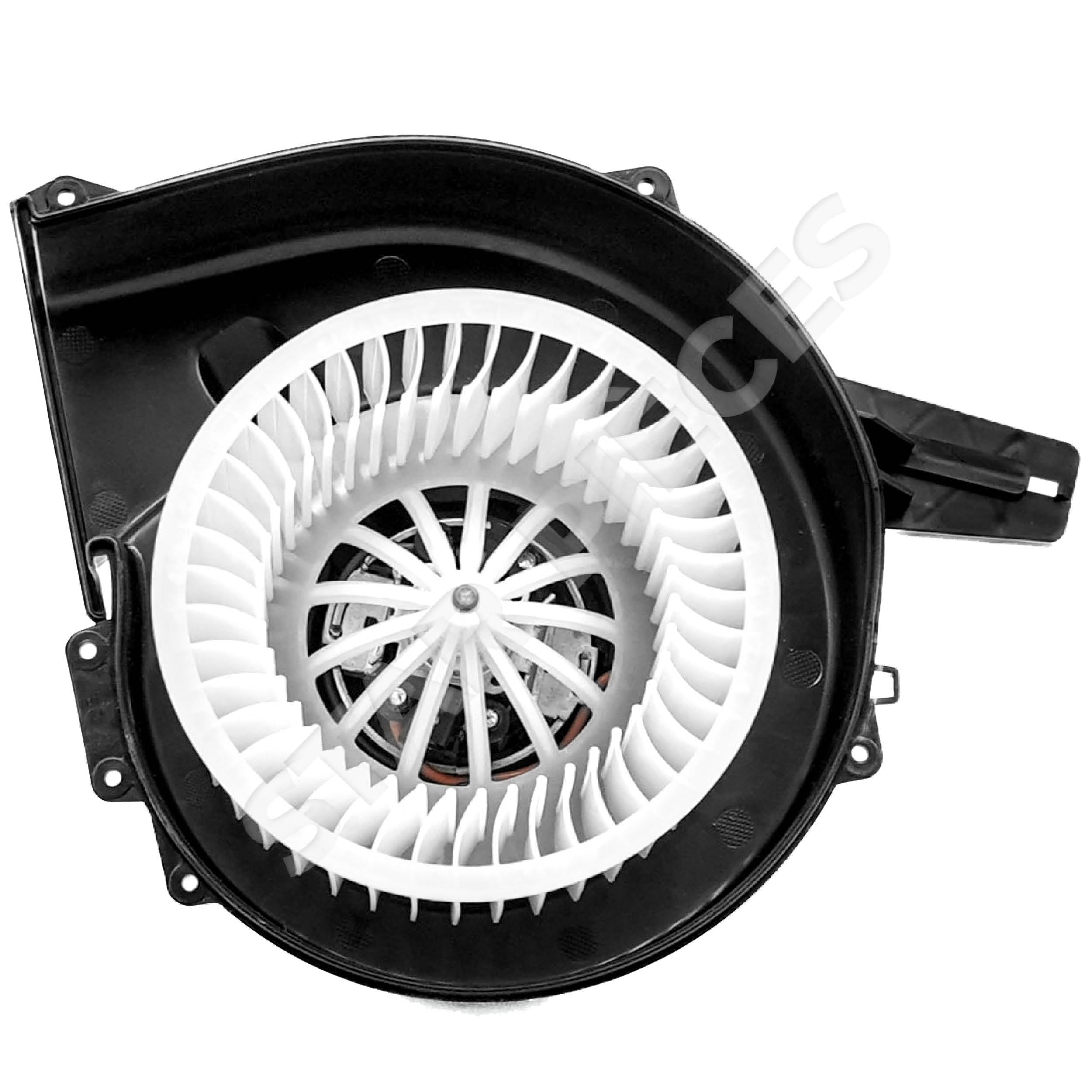 Pulseur d’air compatible pour Polo 4, Polo 5, Ibiza 3, Ibiza 4, Audi A2, Fabia 1 et 2, Fox, Cordoba, Roomster. Ventilateur chauffage, climatisation, désembuage. 6Q1820015