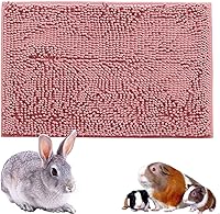 Vista 15 de Oncpcare Forro de Conejo para Cobayas, Almohadillas Lavables para Orina Reutilizables, Tapete de Entrenamiento para Cobayas, Ropa de Cama