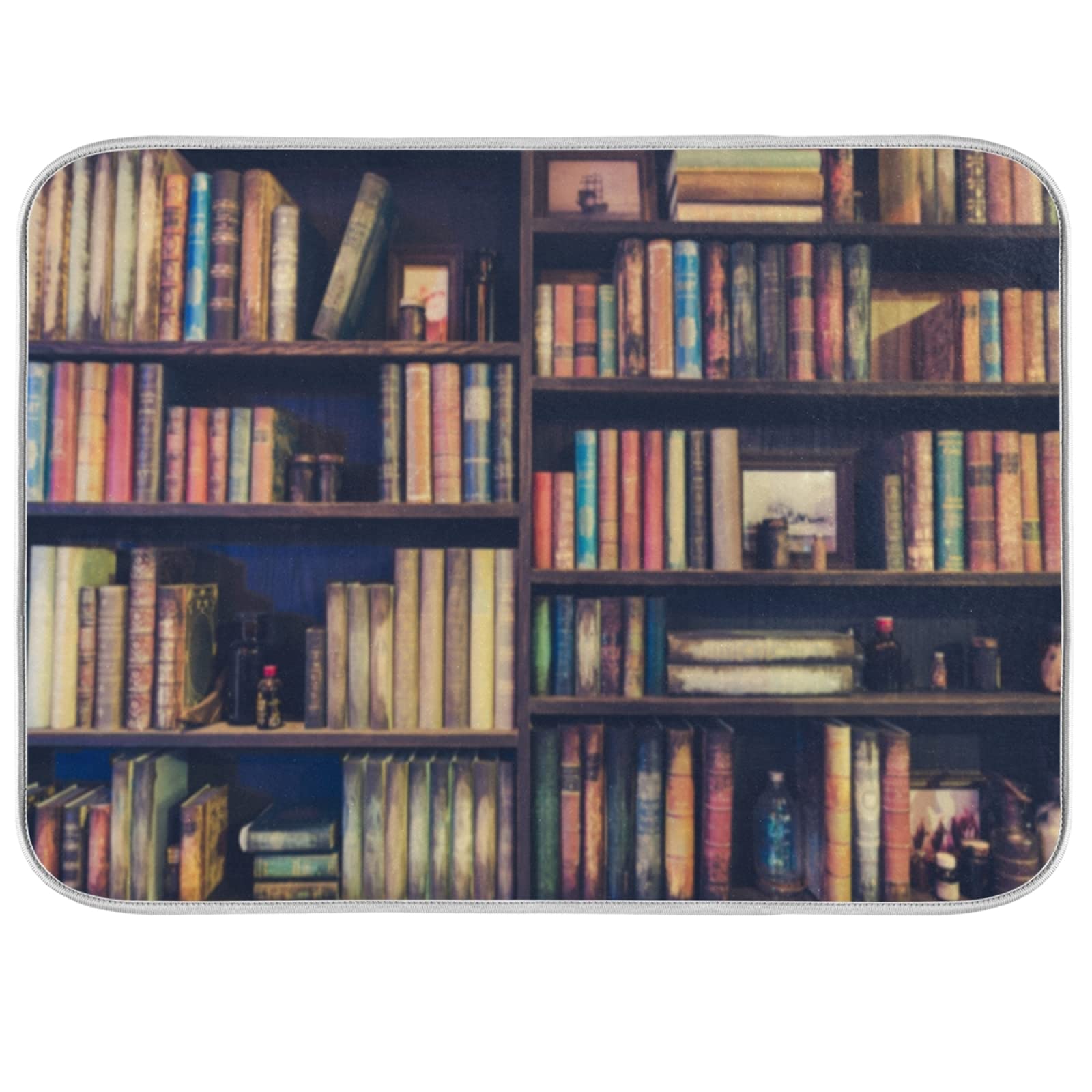 Tapis De Séchage En Microfibre Pour Comptoir De Cuisine - 45,7 X 61 Cm - Tapis De Séchage Absorbant - Tapis Antidérapant - Accessoires De Cuisine - Pour Cafetière