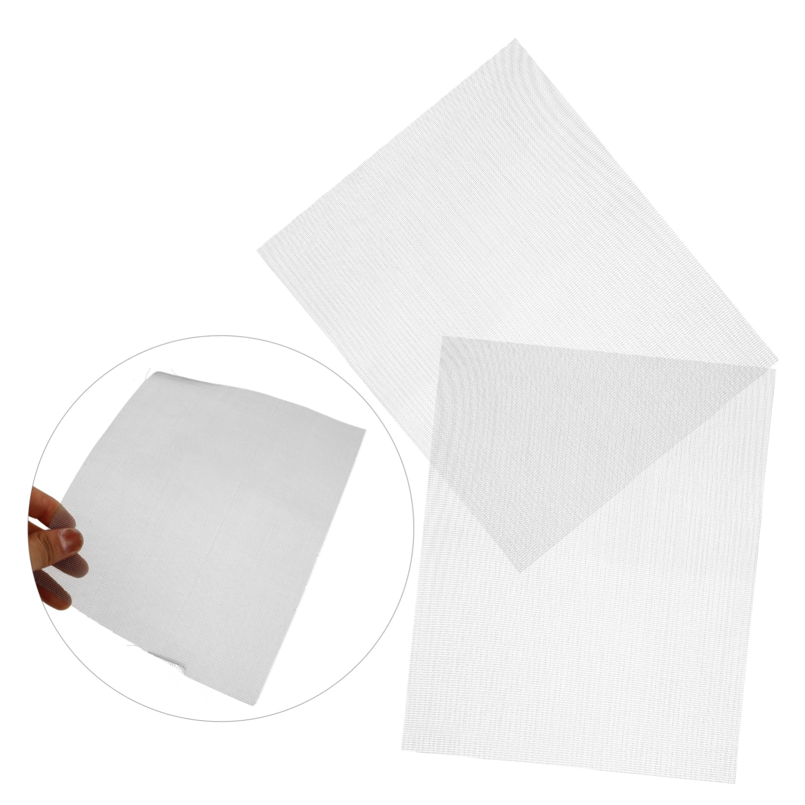 ABOOFAN Welded Wire Mesh Screen Bumper Fix Kit 2pcs Tungsten Mesh for Car Repairs