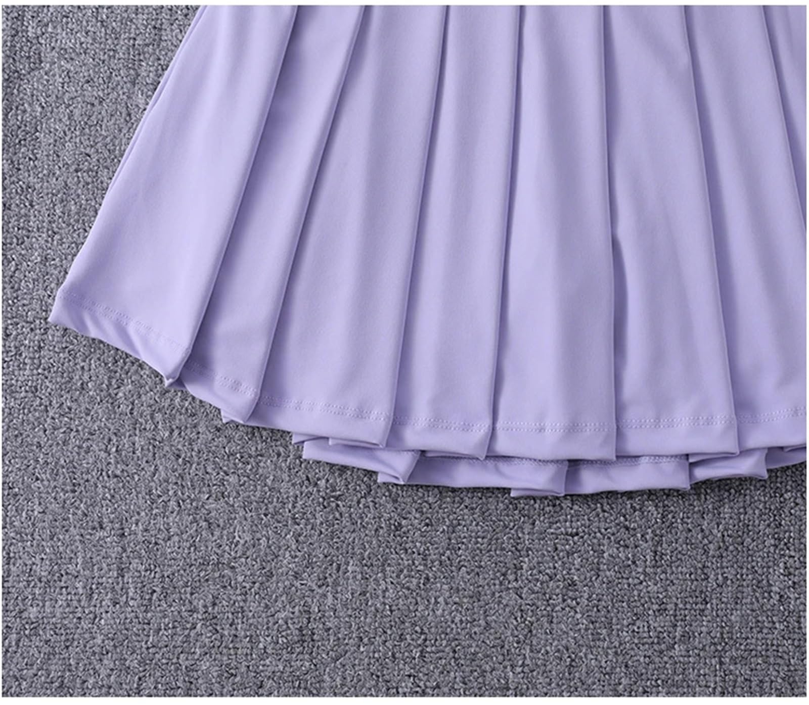 Falda Tenis Plisada de Talle Alto Spandex Nailon