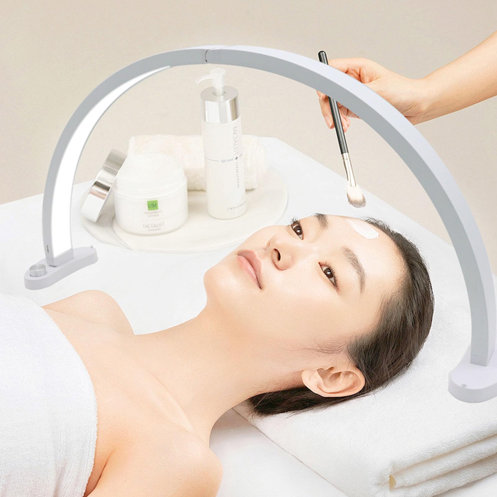 Cryfokt Lampka Biurkowa Half Moon 40W Bezcieniowa Dioda LED do Zdobienia