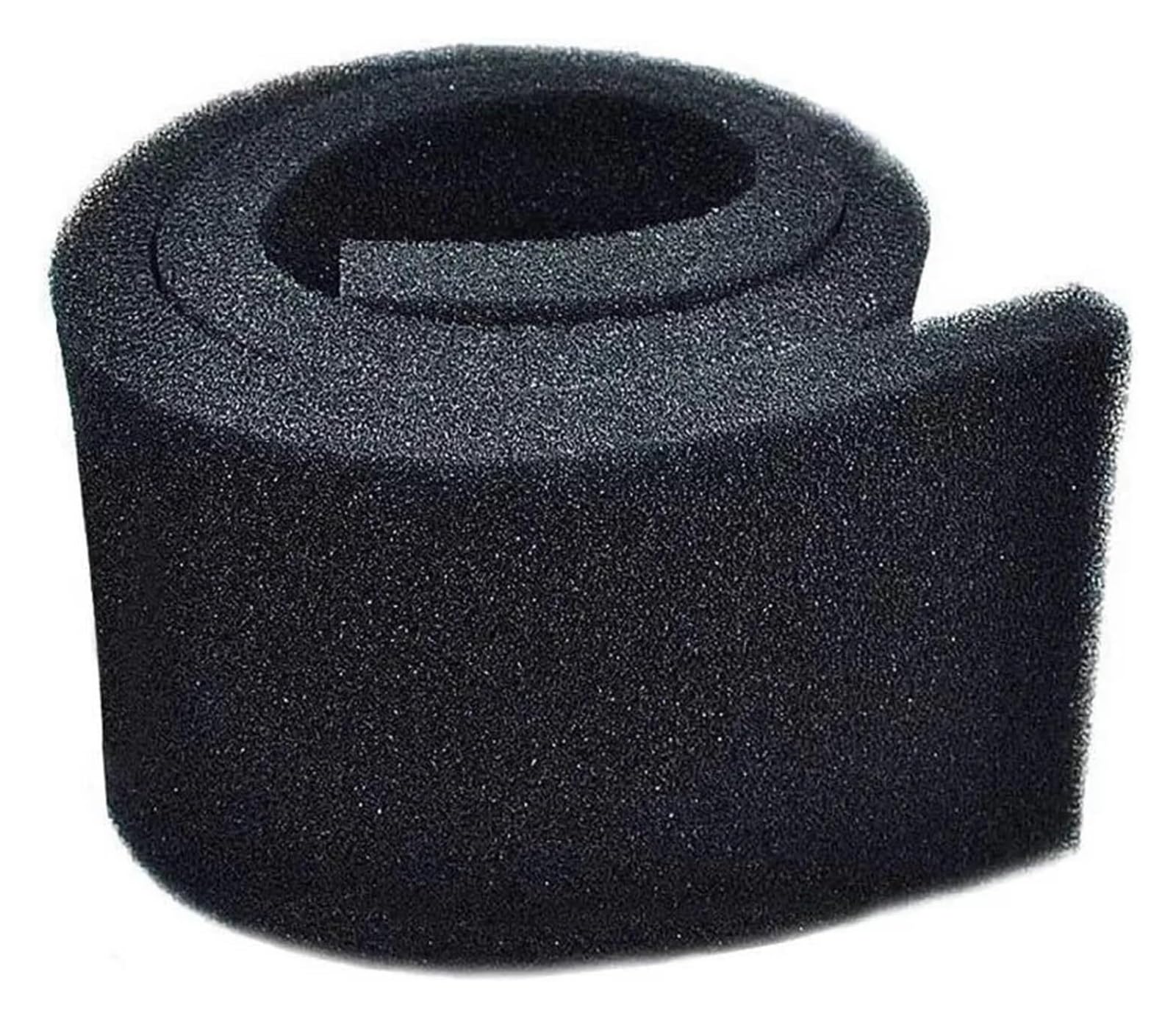 Tampone filtrante in cotone rium | Dimensioni multiple nere: purificazione dell'acqua dell'acquario(15 Ppi,100x50x4cm)