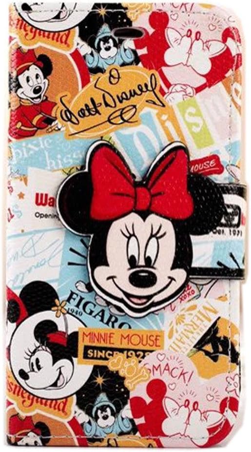Cute 3D Minnie Mouse iphone 6s Case,iphone 6 Mickey Mouse Wallet Case,MODEFAN Folio Leather Stand [Wallet] Shell Cover with Card Holder for Apple iPhone 6 6S (4.7 inch)-Pattern 02