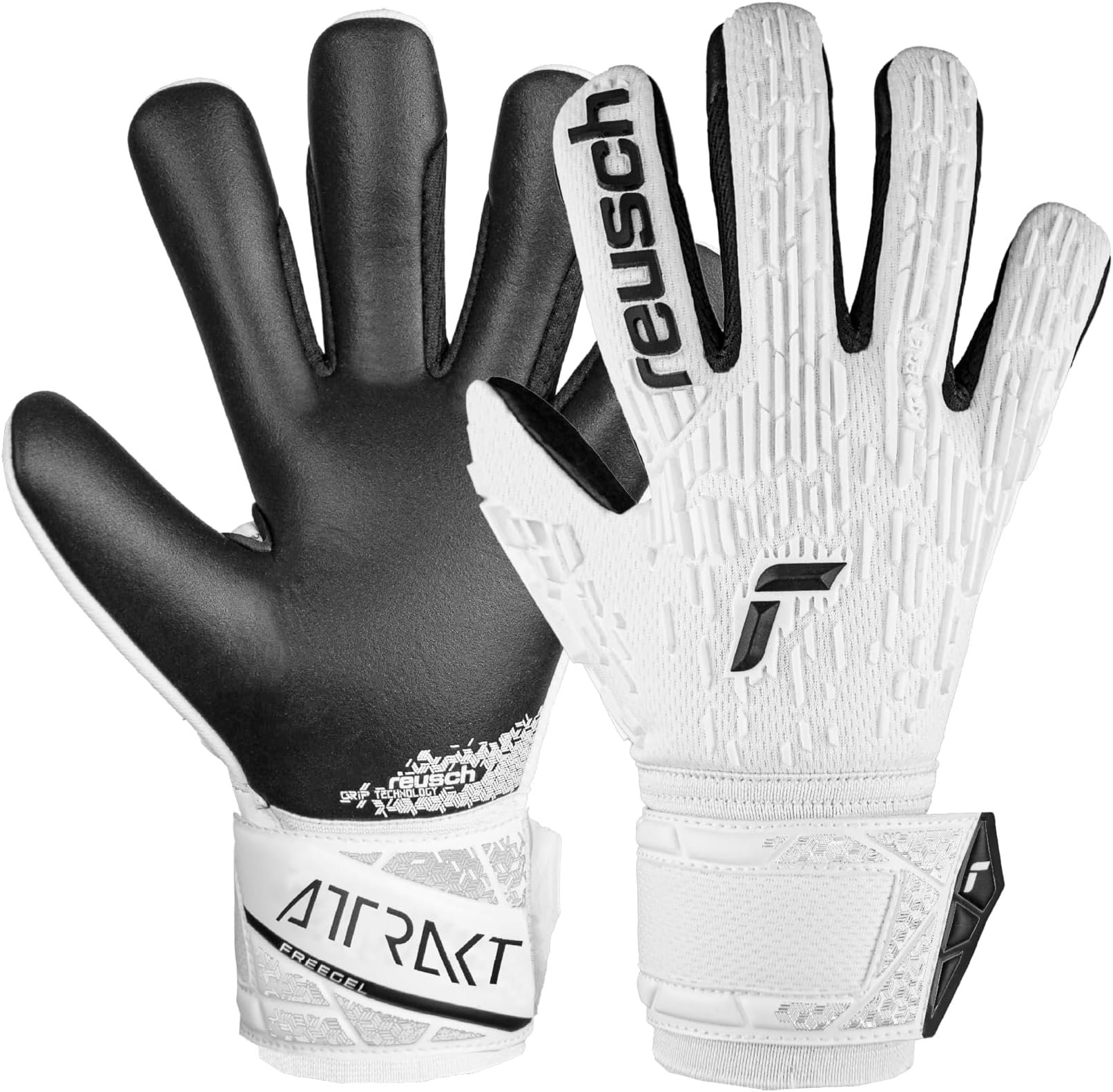 Attrakt Freegel Silver Goalkeeper Gloves