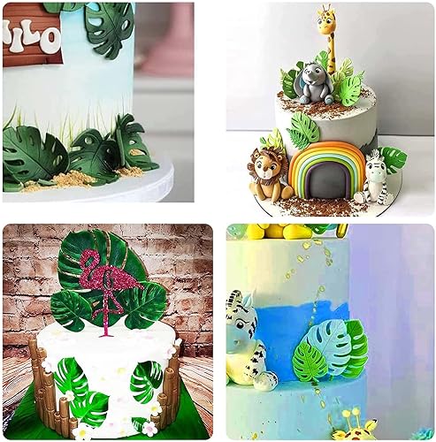 Miniatura 5 de Moldes de silicona para fondant, elefante, jirafa, mono, león, fondant, hojas de tortuga, nube, árbol, cocina, moldes para hornear para decoración