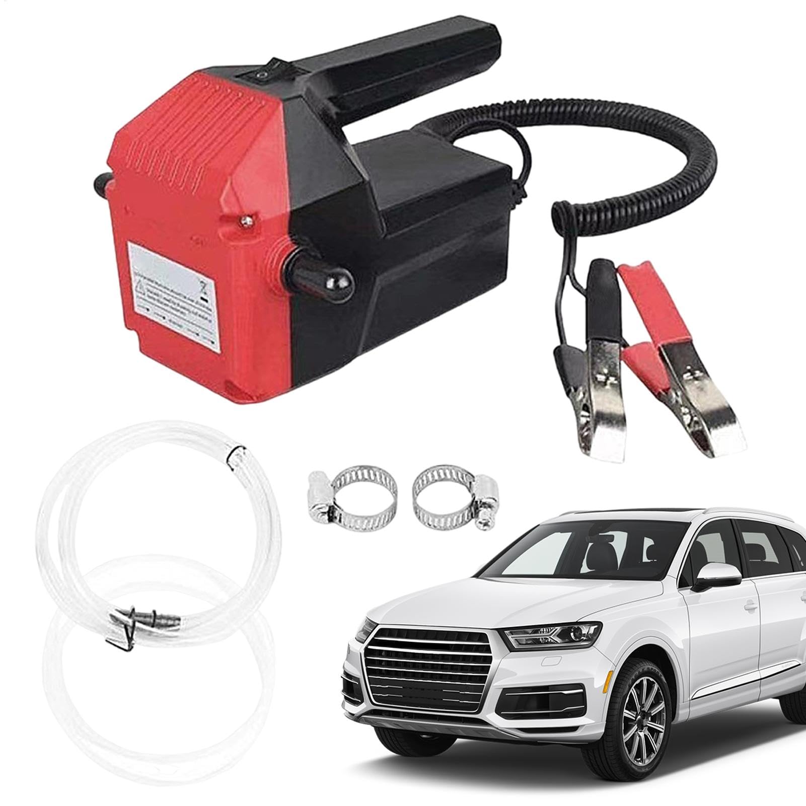 Bomba de transferencia de motor de 12V con protección de seguridad activa 8