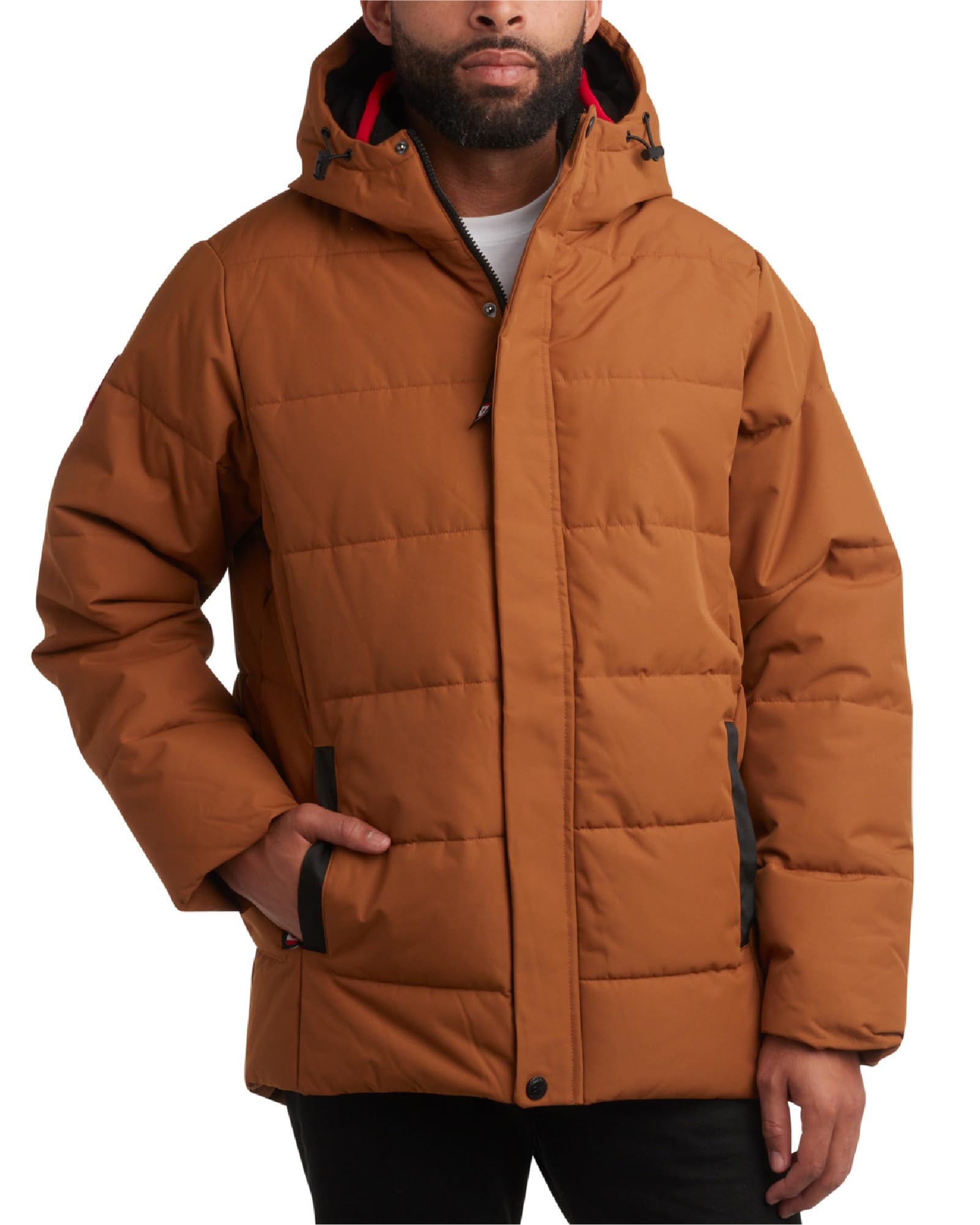 Canada Weather Gearmens Winter Jacket Heavyweight Puffer Jacket