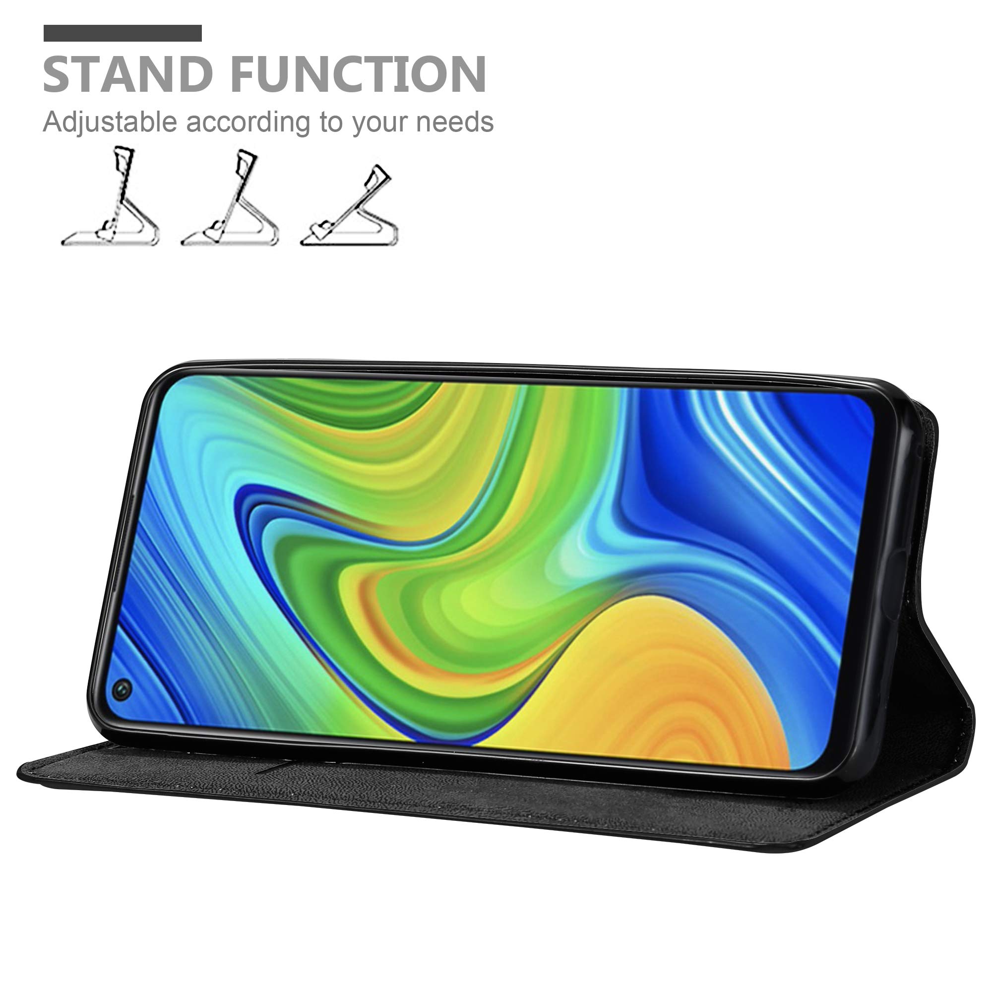 Cadorabo Funda Libro Compatible con Xiaomi Redmi Note 9 Pro/Note 9S en