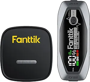 Fanttik T8 APEX 2000 Amp Jump Starter and X9 SE Tire Inflator