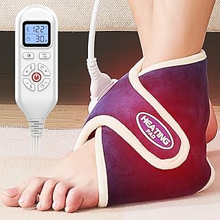 CAMECO Electric Heating Pad for Achilles Tendinitis, Plantar Fasciitis