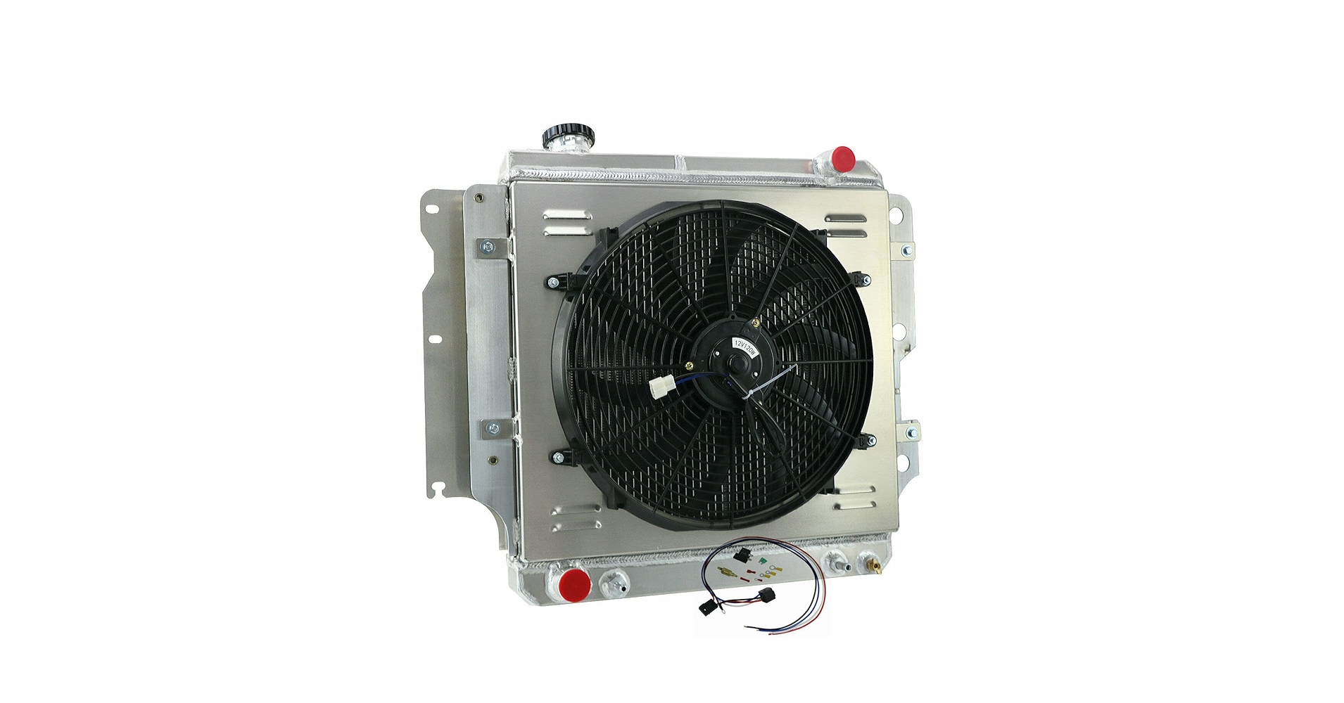 t*a様 ALLOYWORKS 3列 オールアルミラジエーター 87-06 ジー Amazon.com: ALLOYWORKS 3 Row All Aluminum Radiator+Shroud
