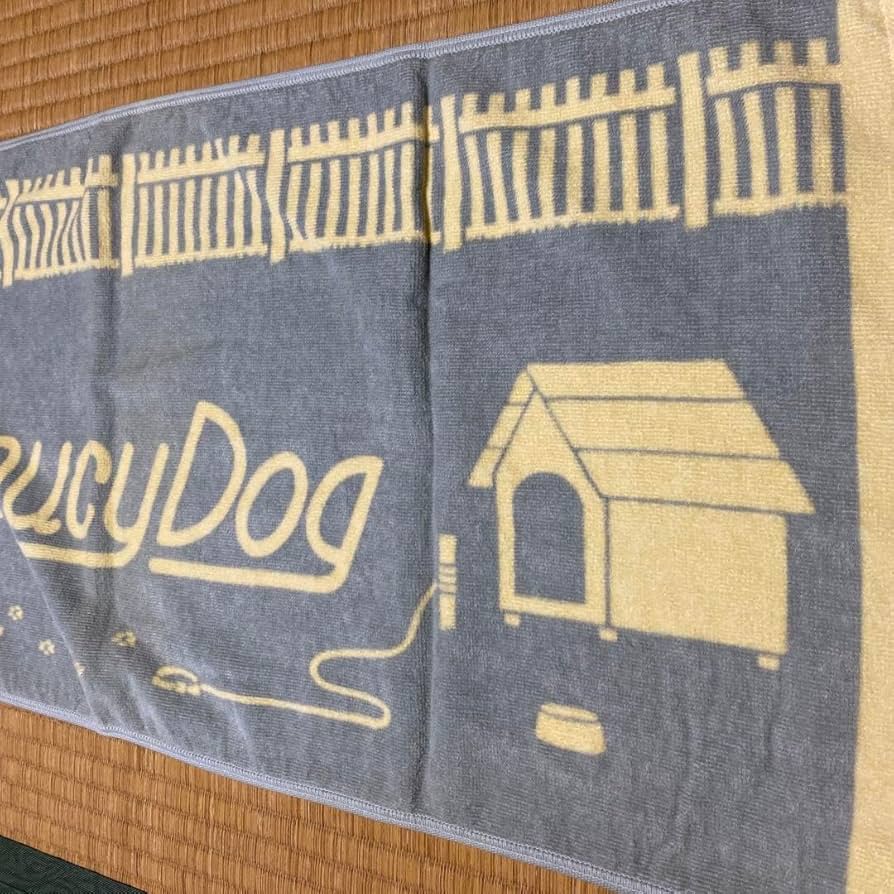 Amazon.co.jp: saucy dog サウシードッグ ツアータオル 旧ロゴ